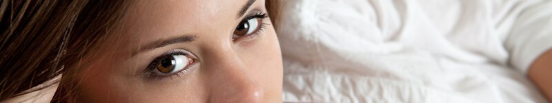 Woman's Eyes Close-up — Brown