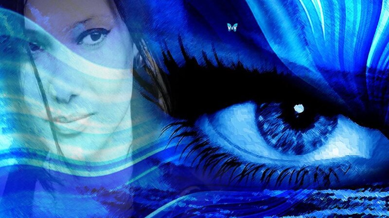 Woman's Face and Eye