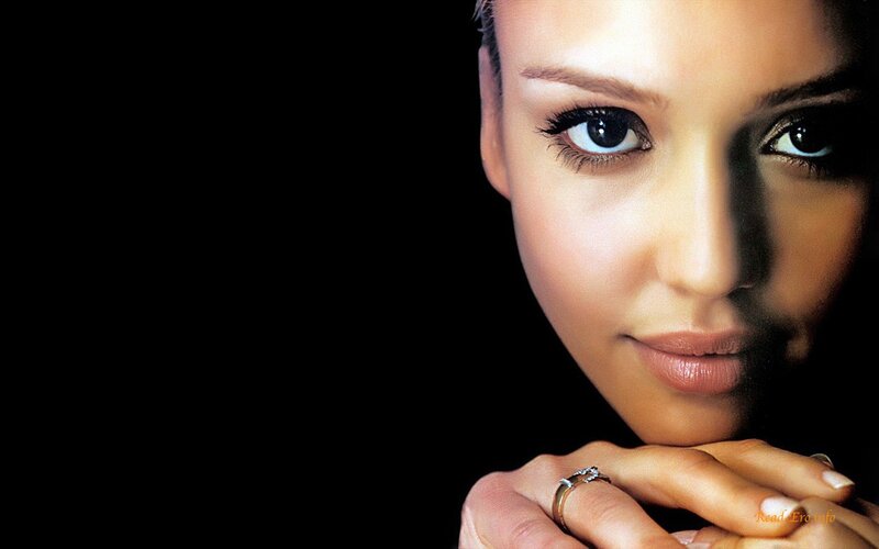 Woman's Face and Hands — Black