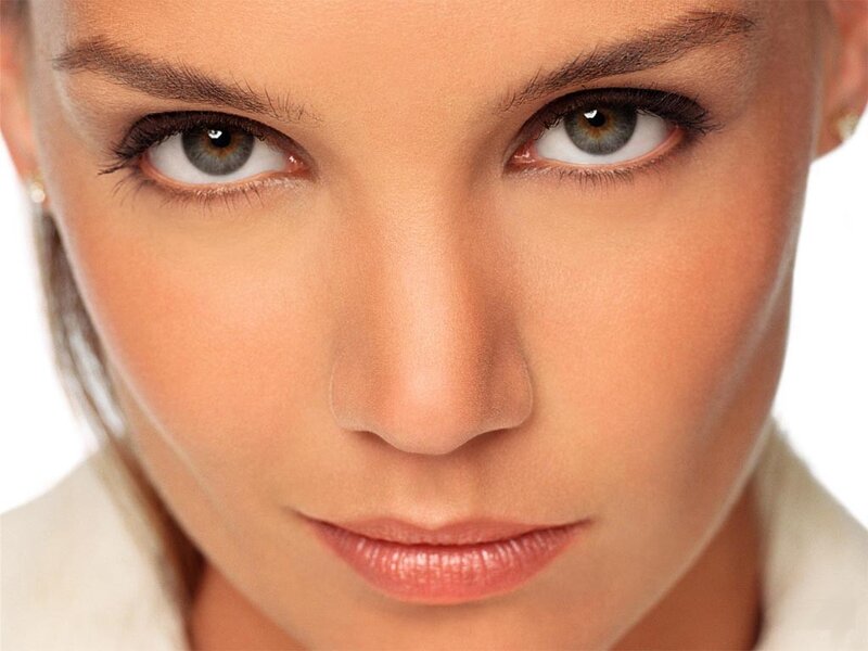 Woman's Face — Beige, Neutral