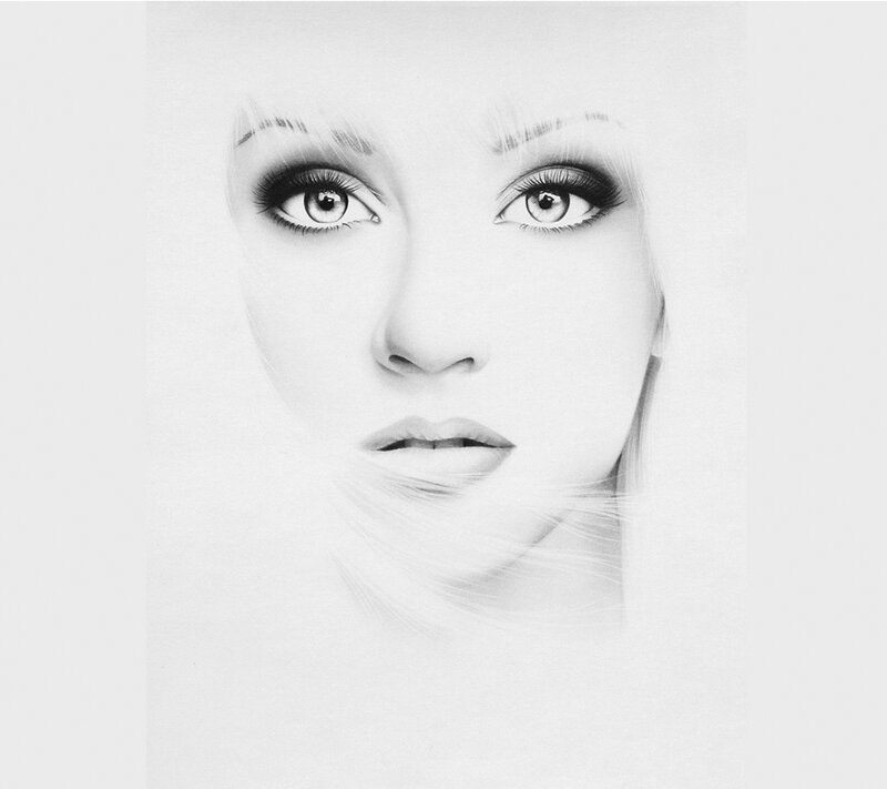 Woman's Face — Black, Neutral