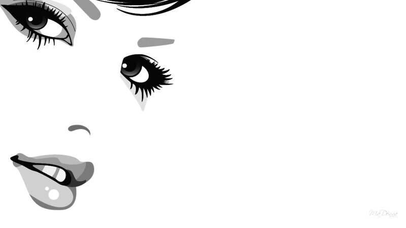 Woman's Face Features