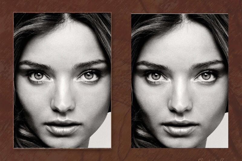 Woman's Face in Portrait