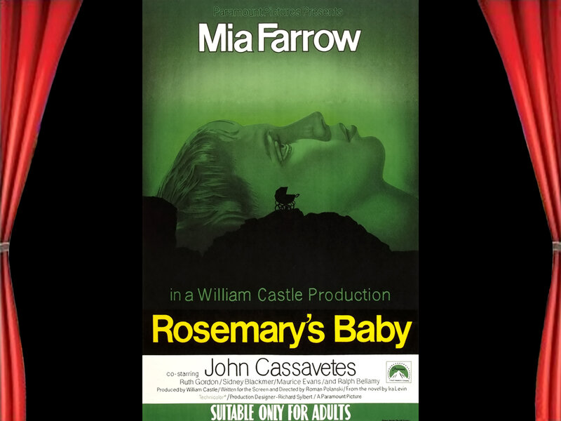 Woman's Face on Poster — Green