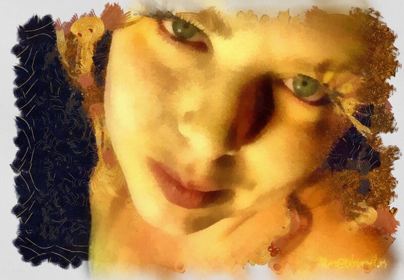 Woman's Face Portrait
