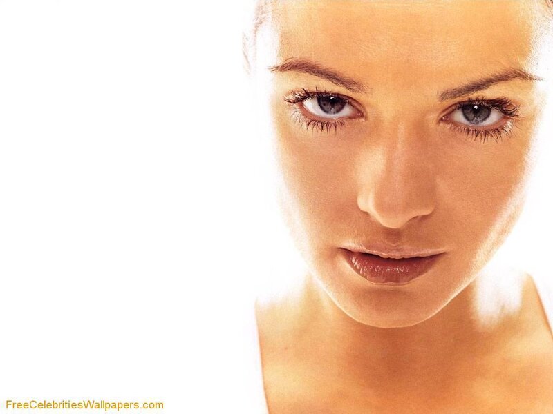 Woman's Face — White