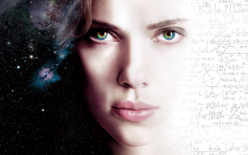 Woman's Face with Eyes