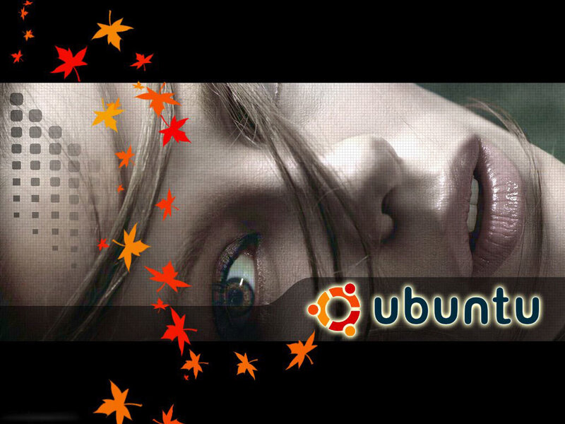Woman's Face with Leaves