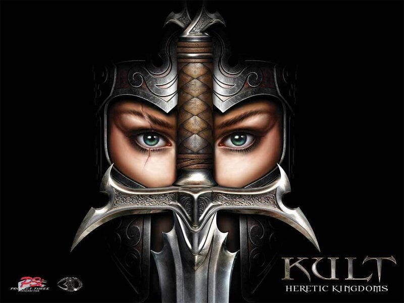Woman's Face with Sword