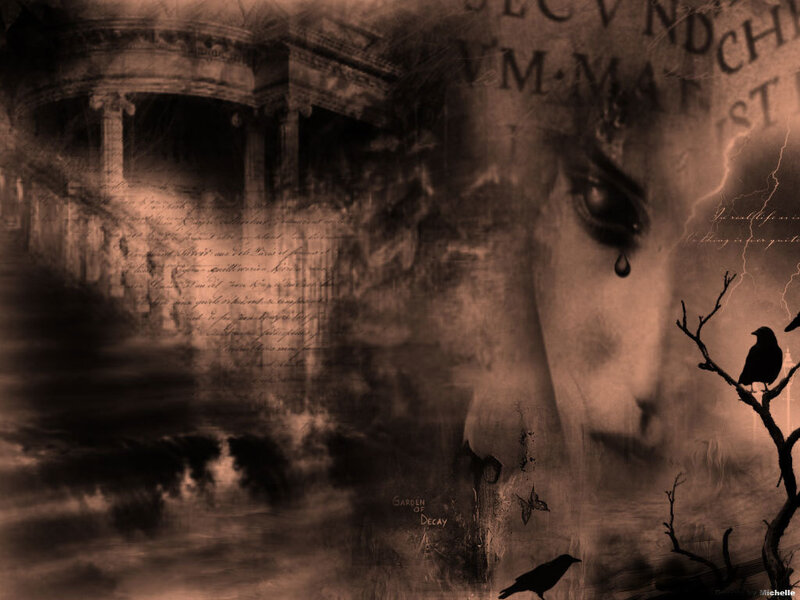 Woman's Face with Tear