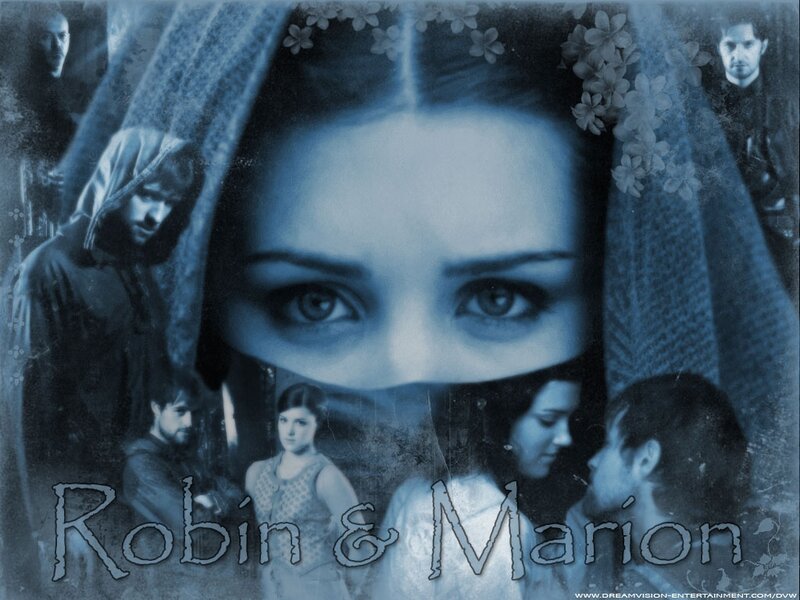 Woman's Face with Veil — Blue