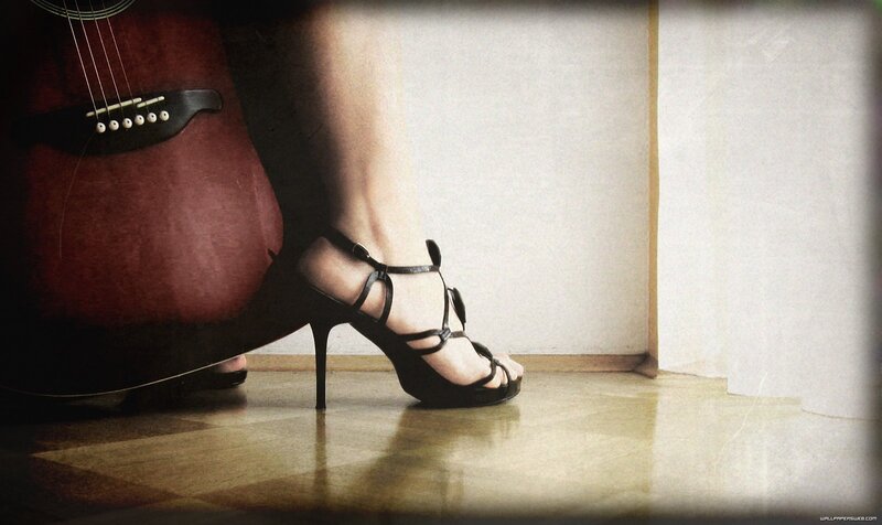 Woman's Feet in Heels