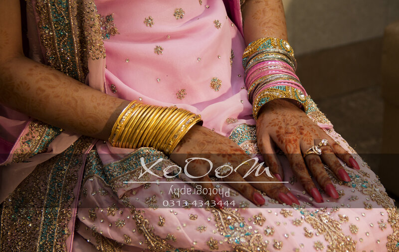 Woman's Hands with Henna