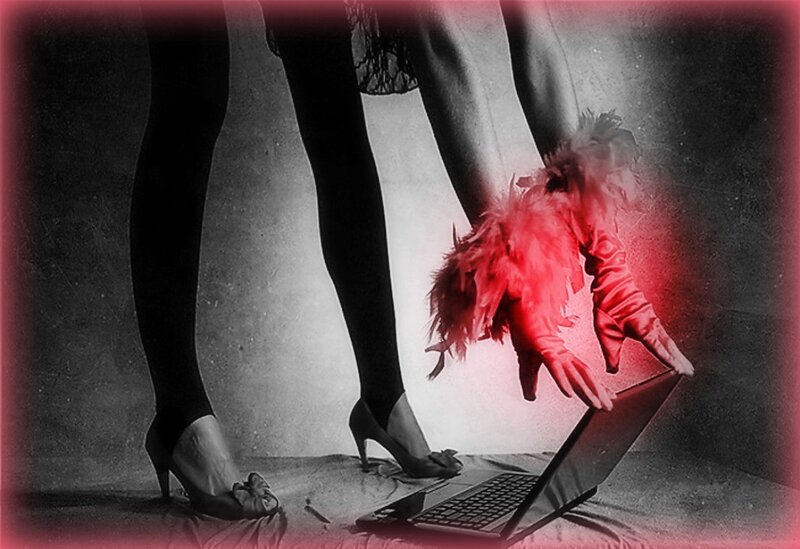 Woman's Legs and Hands