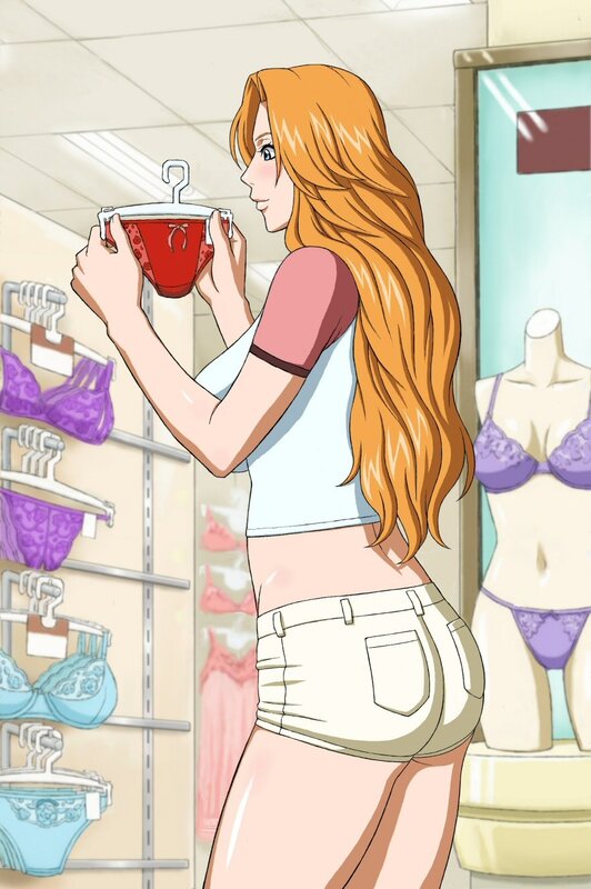 woman shopping for lingerie
