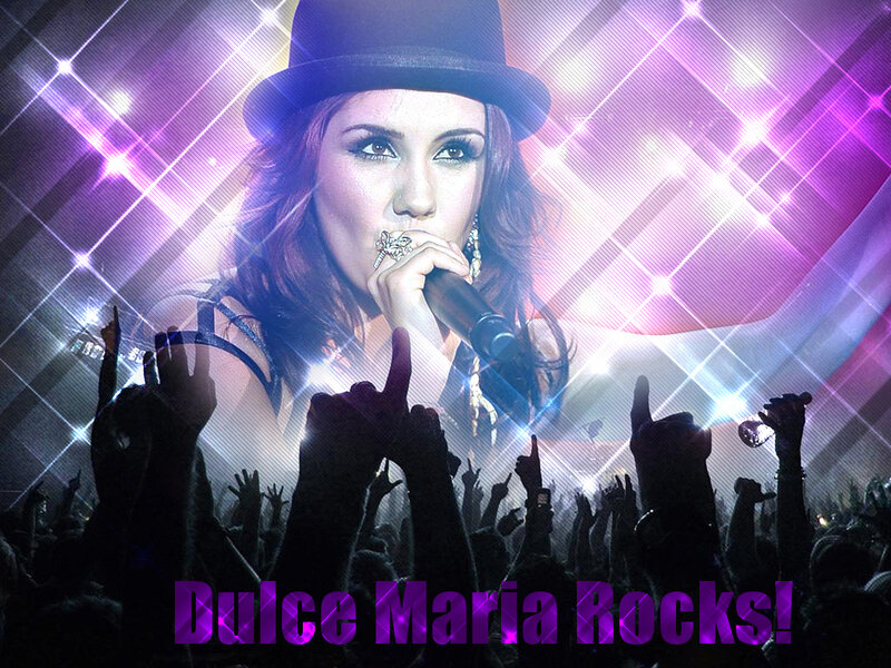 Woman Singing into Microphone — Purple