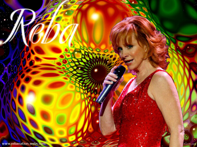 Woman Singing into Microphone — Red, Vibrant, Energetic