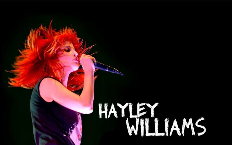 Woman Singing on Stage — Black, Dramatic, Night, Photograph, Microphone, Red Hair