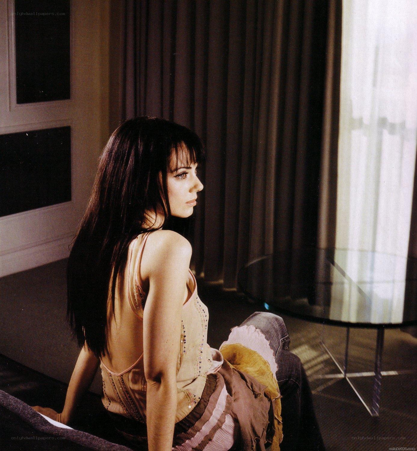 woman sitting by window