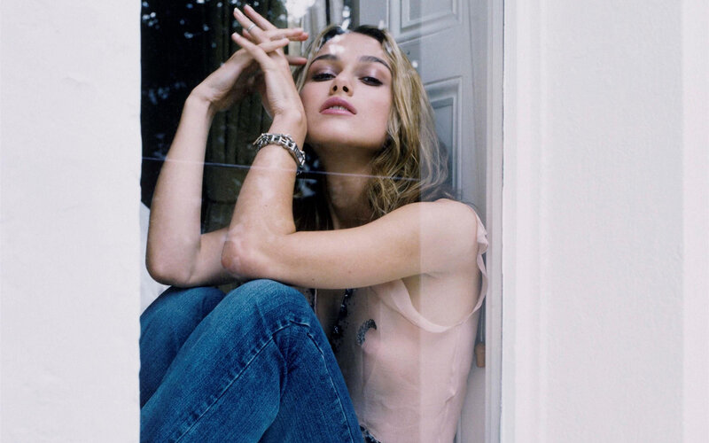Woman Sitting by Window — Blue, Contemplative, Afternoon
