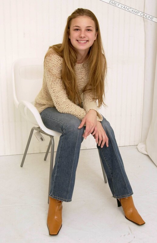 woman sitting in a chair