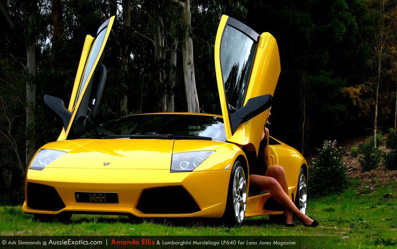 Woman Sitting in Car — Yellow