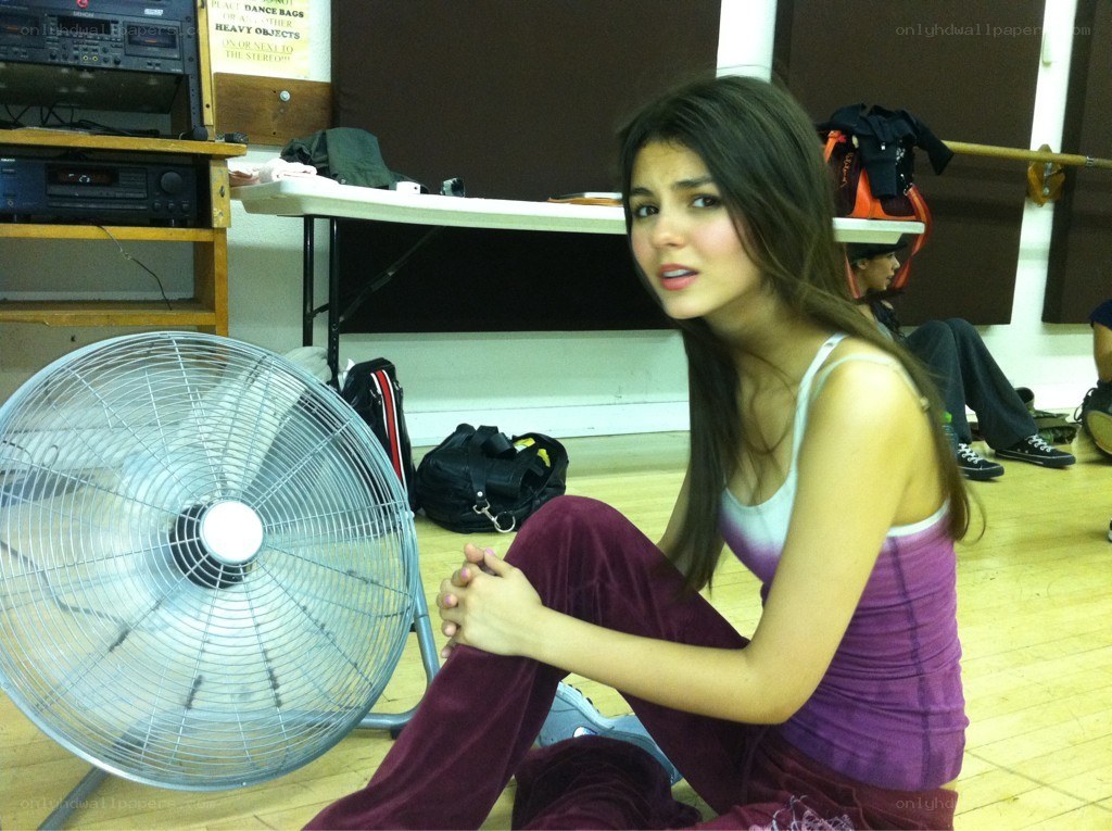woman sitting in dance studio