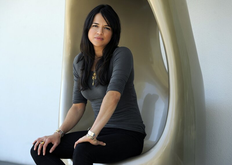 woman sitting in modern chair