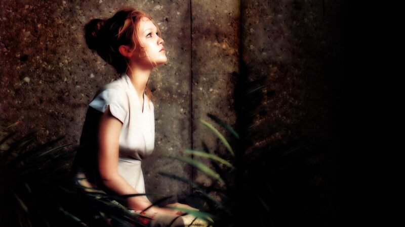 woman sitting in sunlight