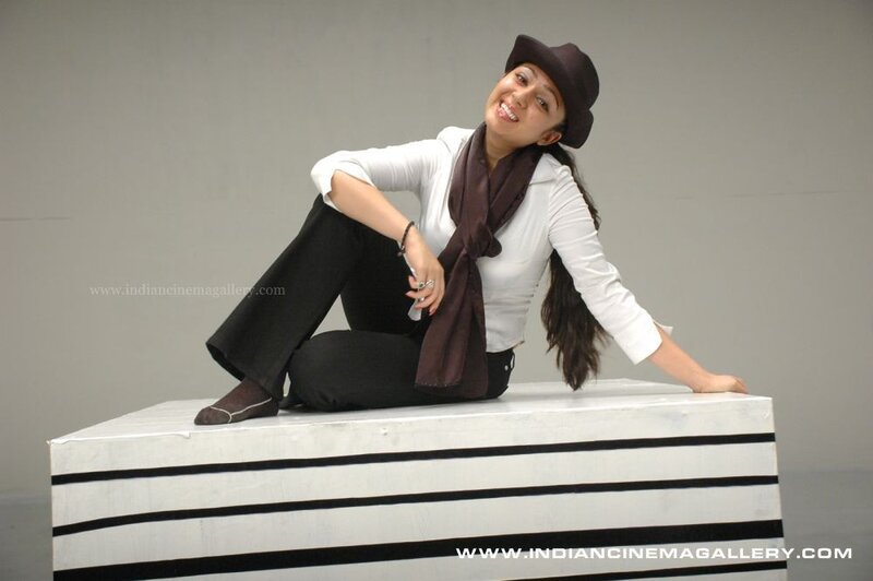 woman sitting on a box