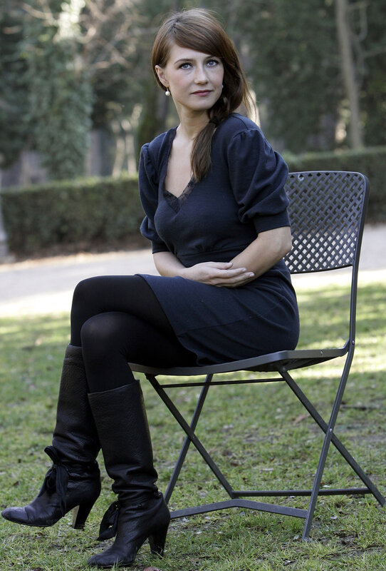 woman sitting on a chair