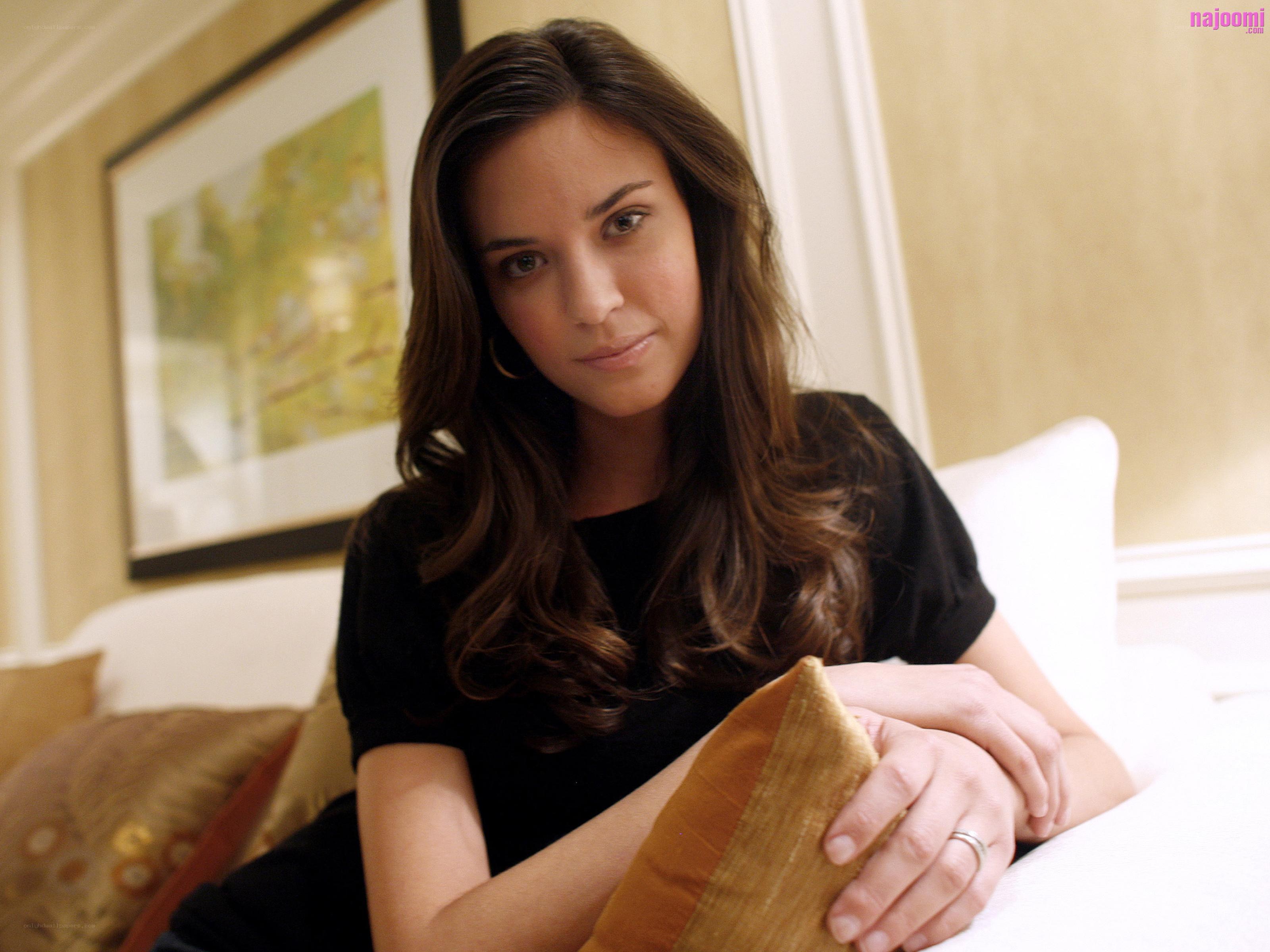 woman sitting on a couch
