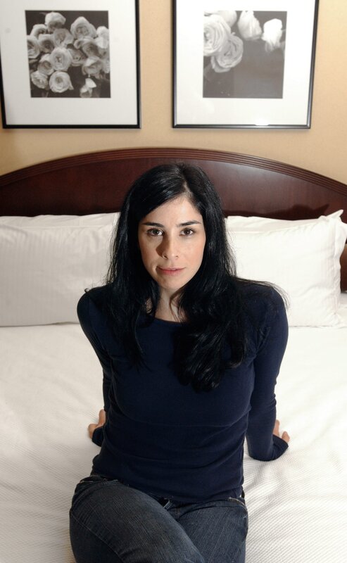 Woman Sitting on Bed — White, Neutral, Photograph