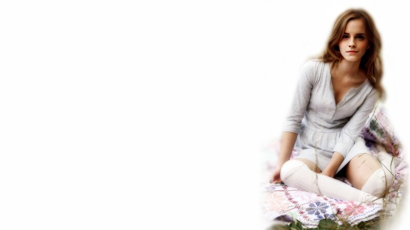 woman sitting on blanket