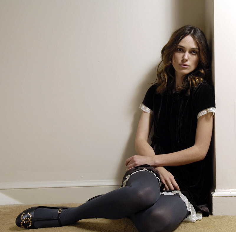 Woman Sitting on Floor — Black, Calm, Photograph, Wall