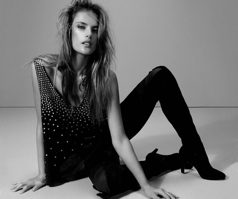 Woman Sitting on Floor — Black, Dramatic, Photograph, Dress, Boots