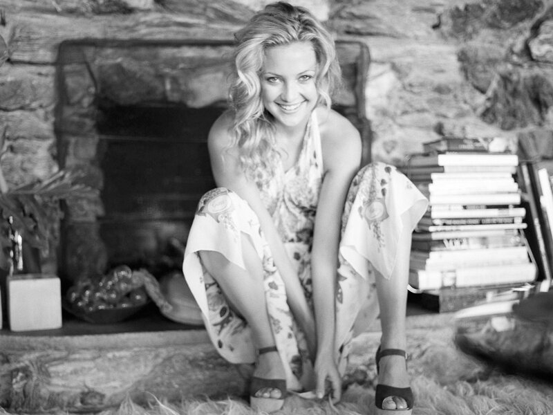 Woman Sitting on Floor — Black, Relaxed, Photograph, Fireplace