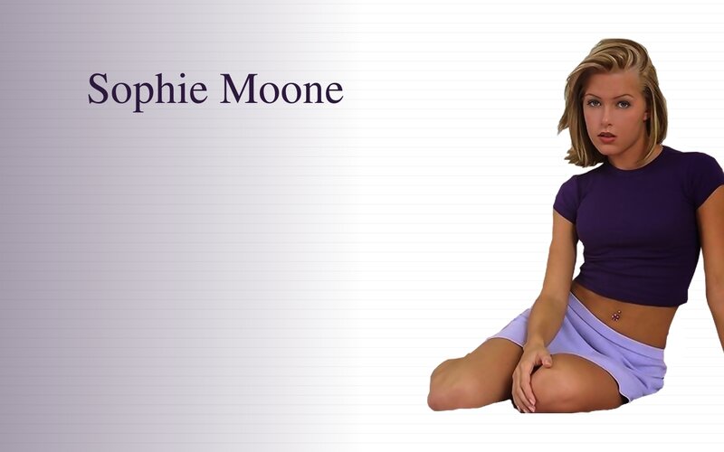 Woman Sitting on Floor — Purple, Neutral, Photograph
