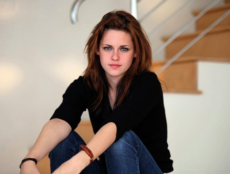 woman sitting on stairs