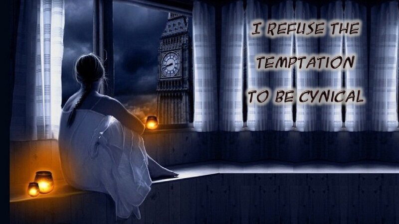 Woman Sitting on Windowsill — Blue, Dramatic, Night