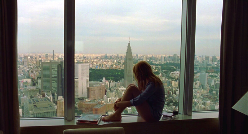Woman Sitting on Windowsill — Gray, Contemplative, Afternoon, Photograph
