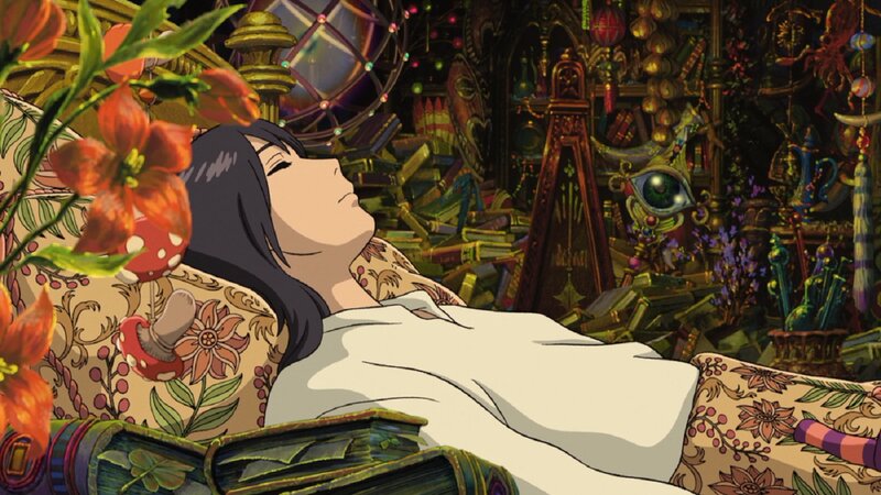 Woman Sleeping on Couch — Green, Serene