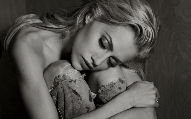 woman sleeping peacefully