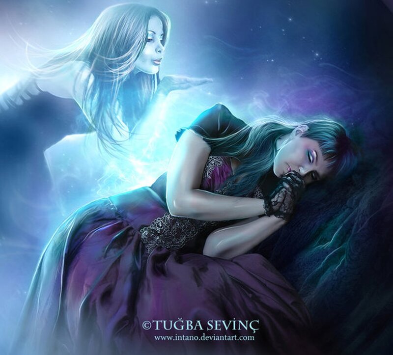 Woman Sleeping with Spirit