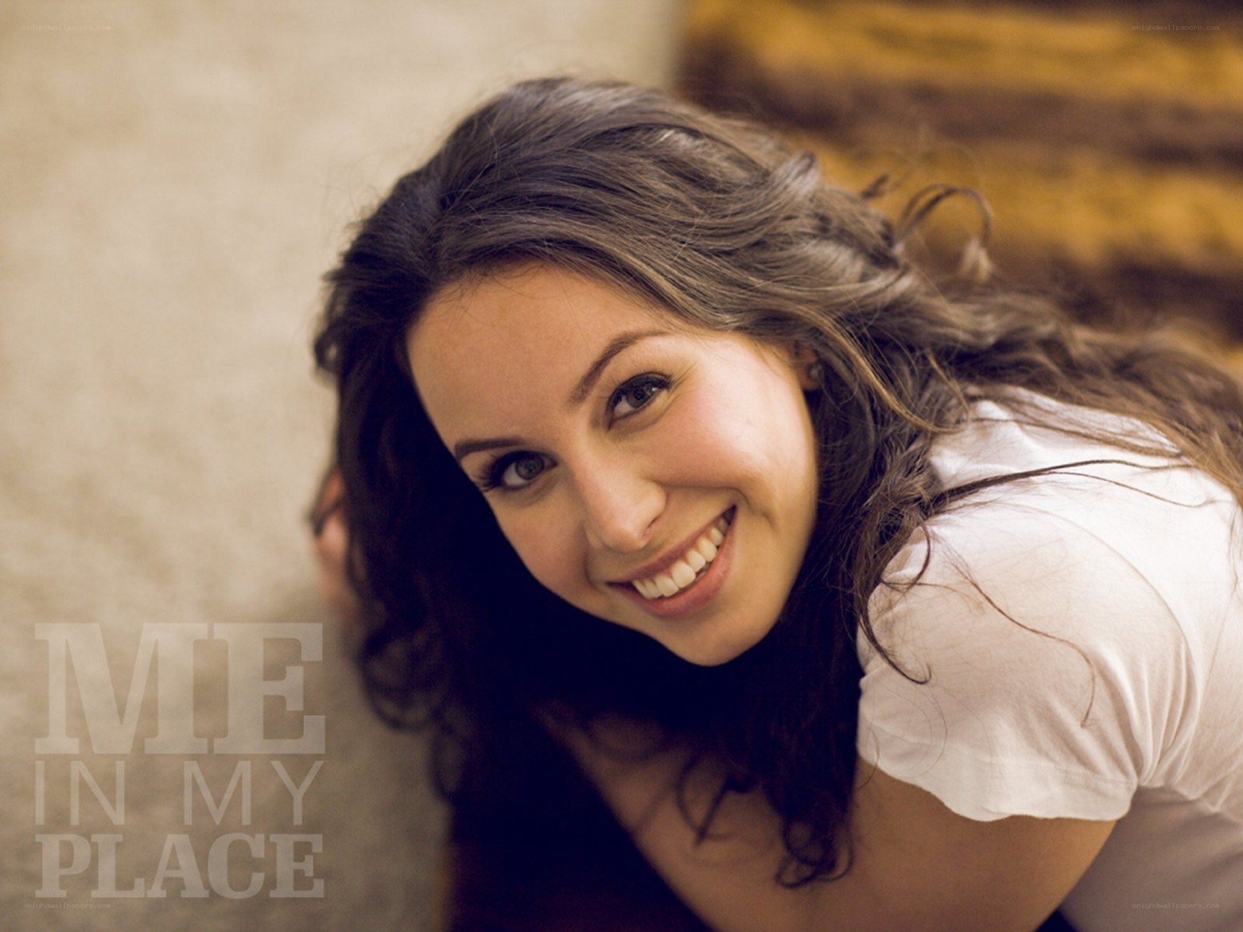 woman smiling at camera