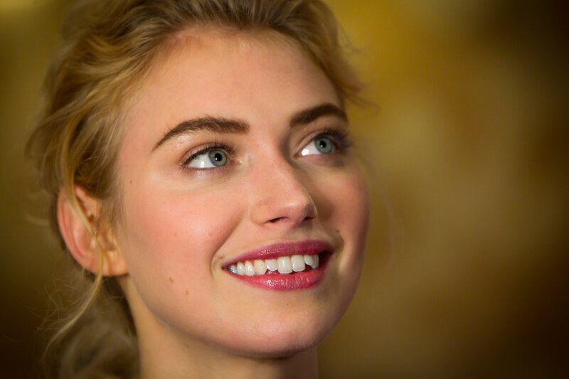 woman smiling at camera