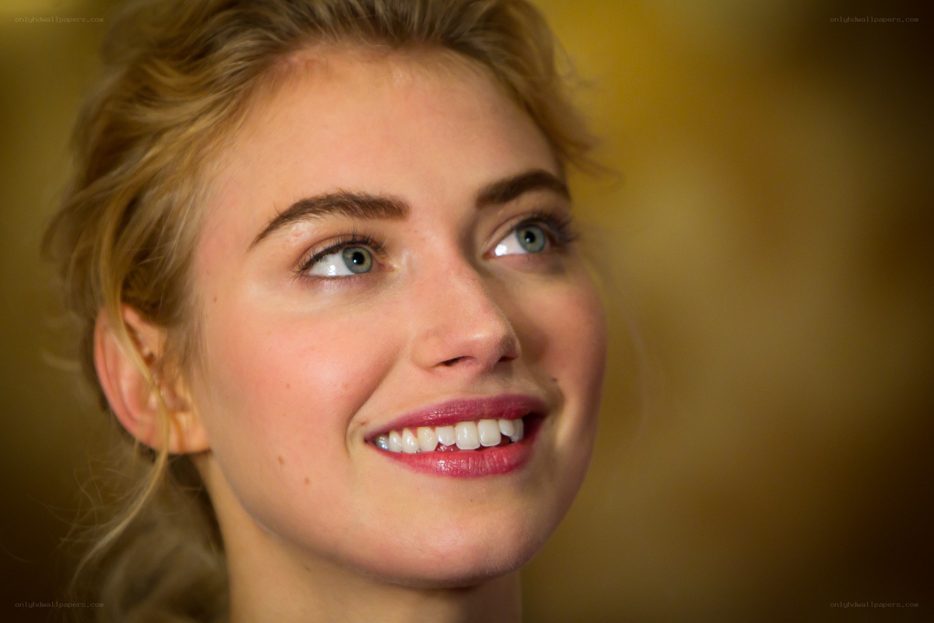 woman smiling at camera