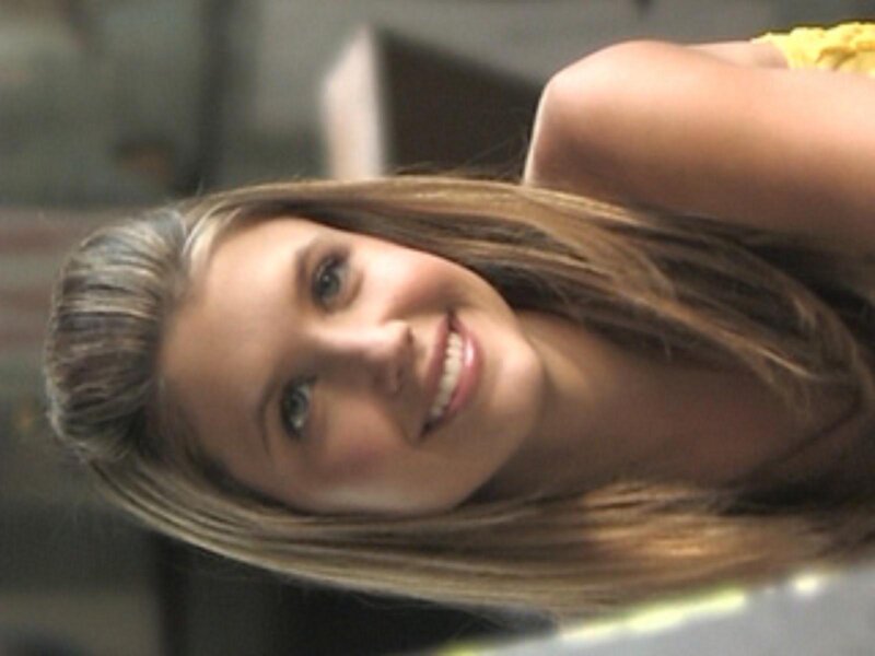 woman smiling at camera
