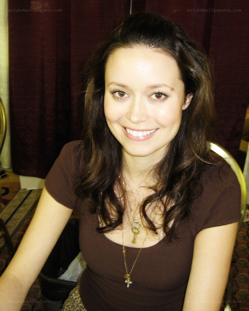 woman smiling at camera