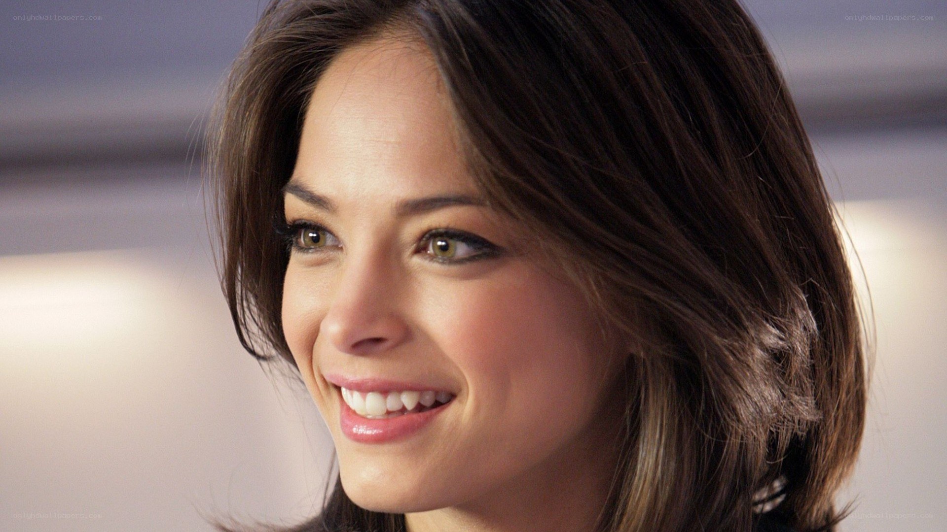 woman smiling at camera